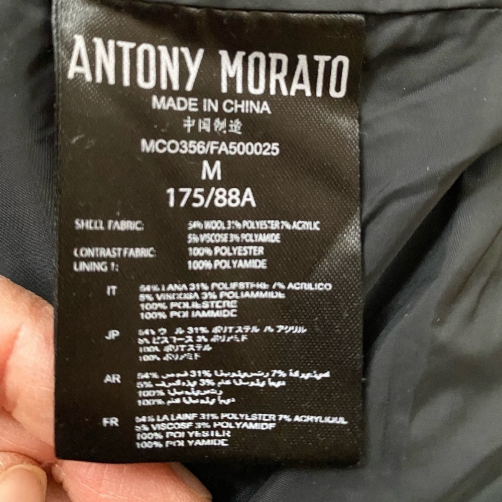 ANTONY MORATO MOTO JACKET Medium - Picture 7 of 11